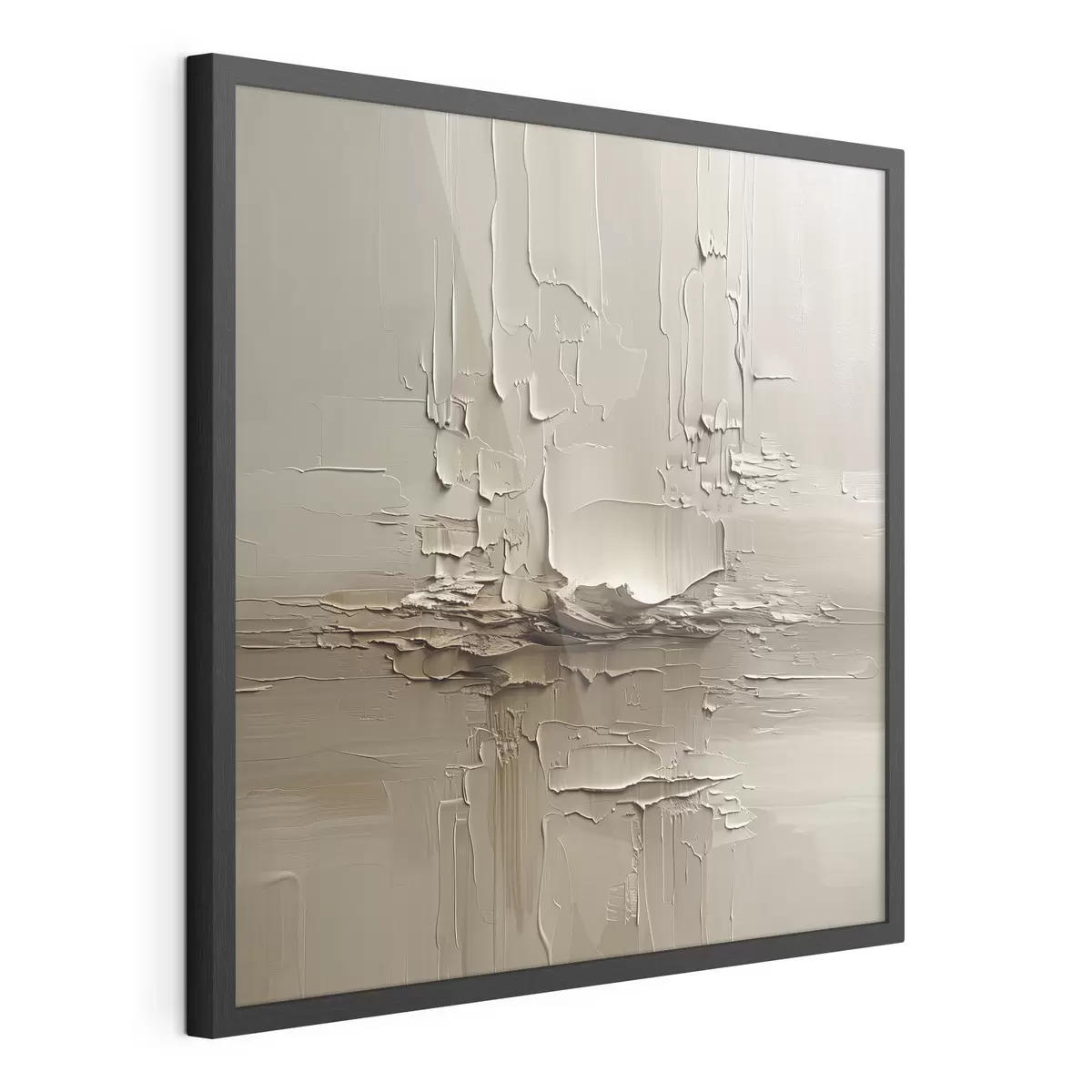 Poster Horizonte gris pardo f41356