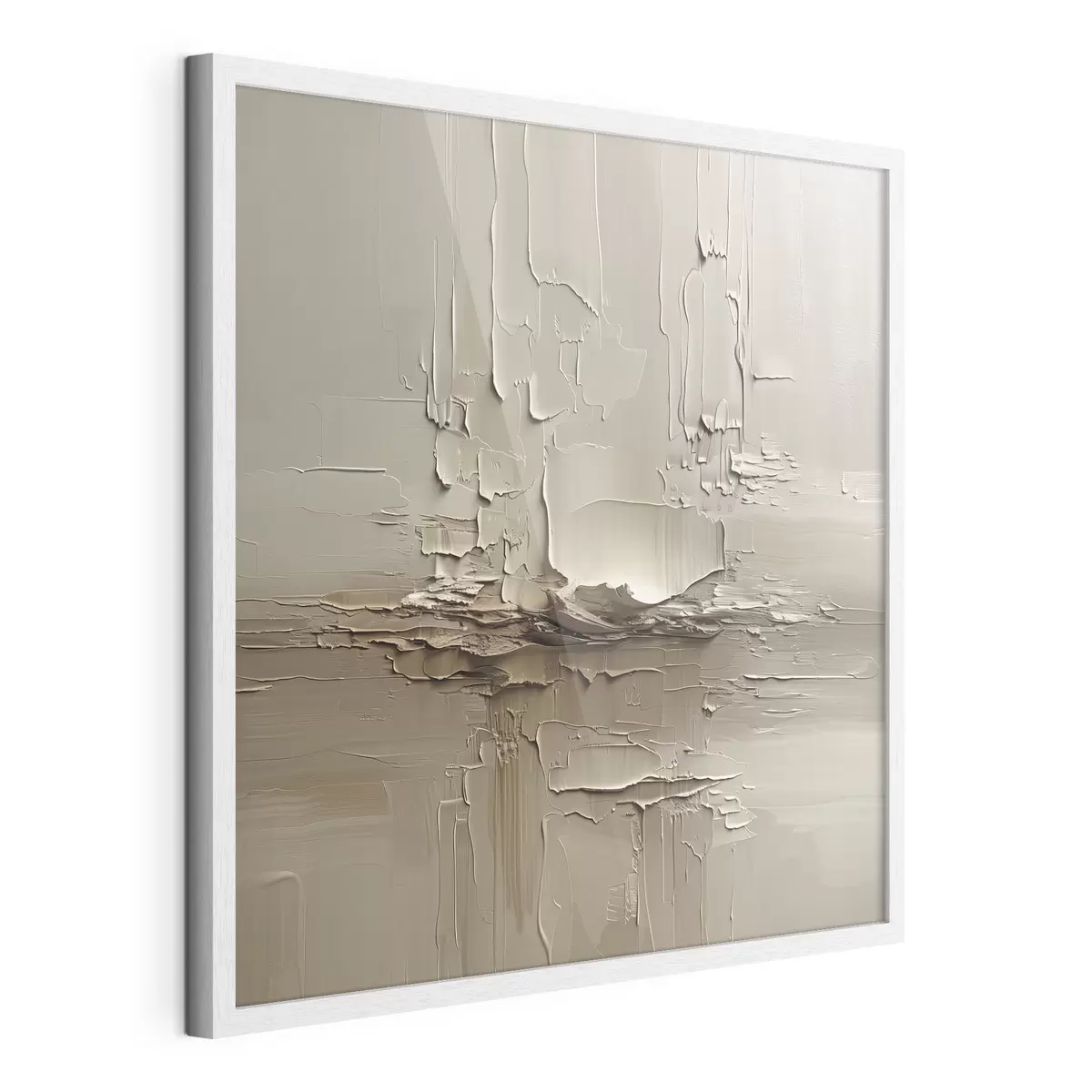 Poster Horizonte gris pardo f41356