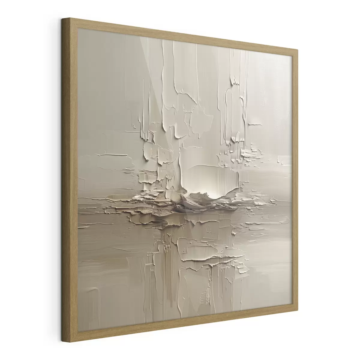 Poster Horizonte gris pardo f41356