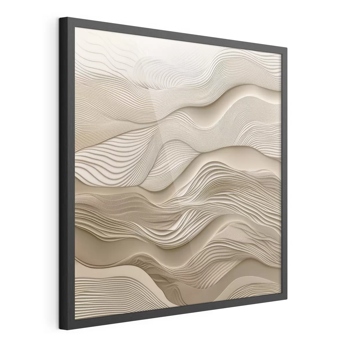 Poster Ondas abstractas con imitación de textura f41358