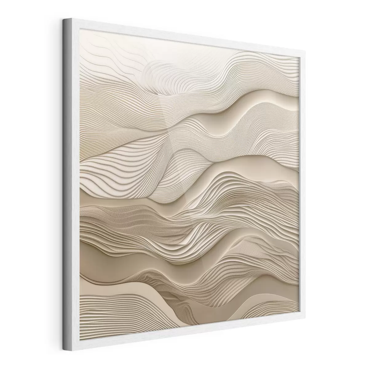 Poster Ondas abstractas con imitación de textura f41358