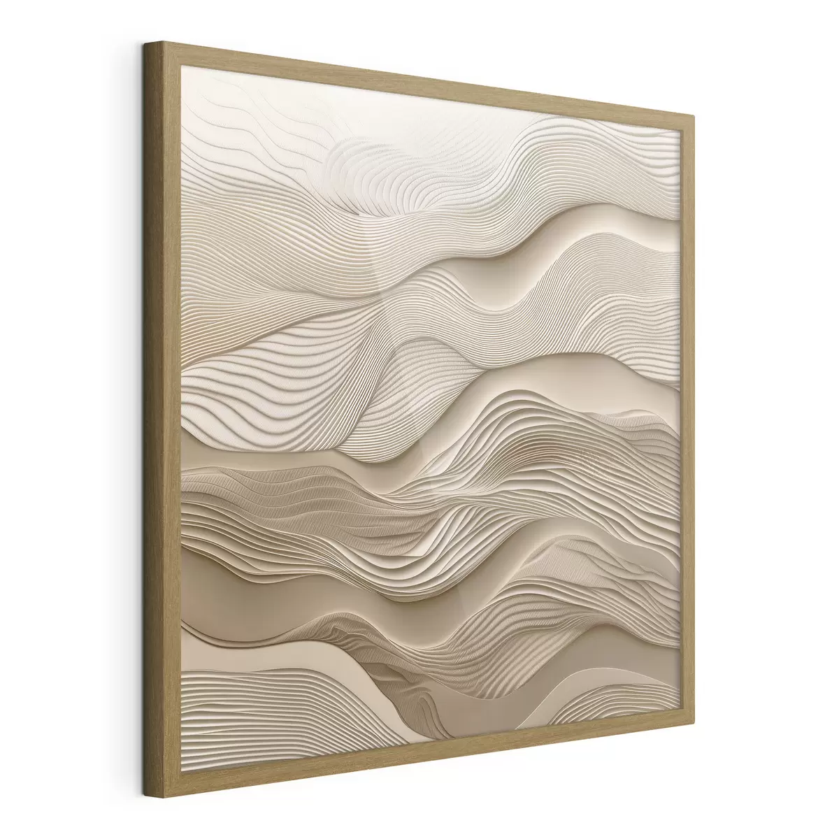 Poster Ondas abstractas con imitación de textura f41358