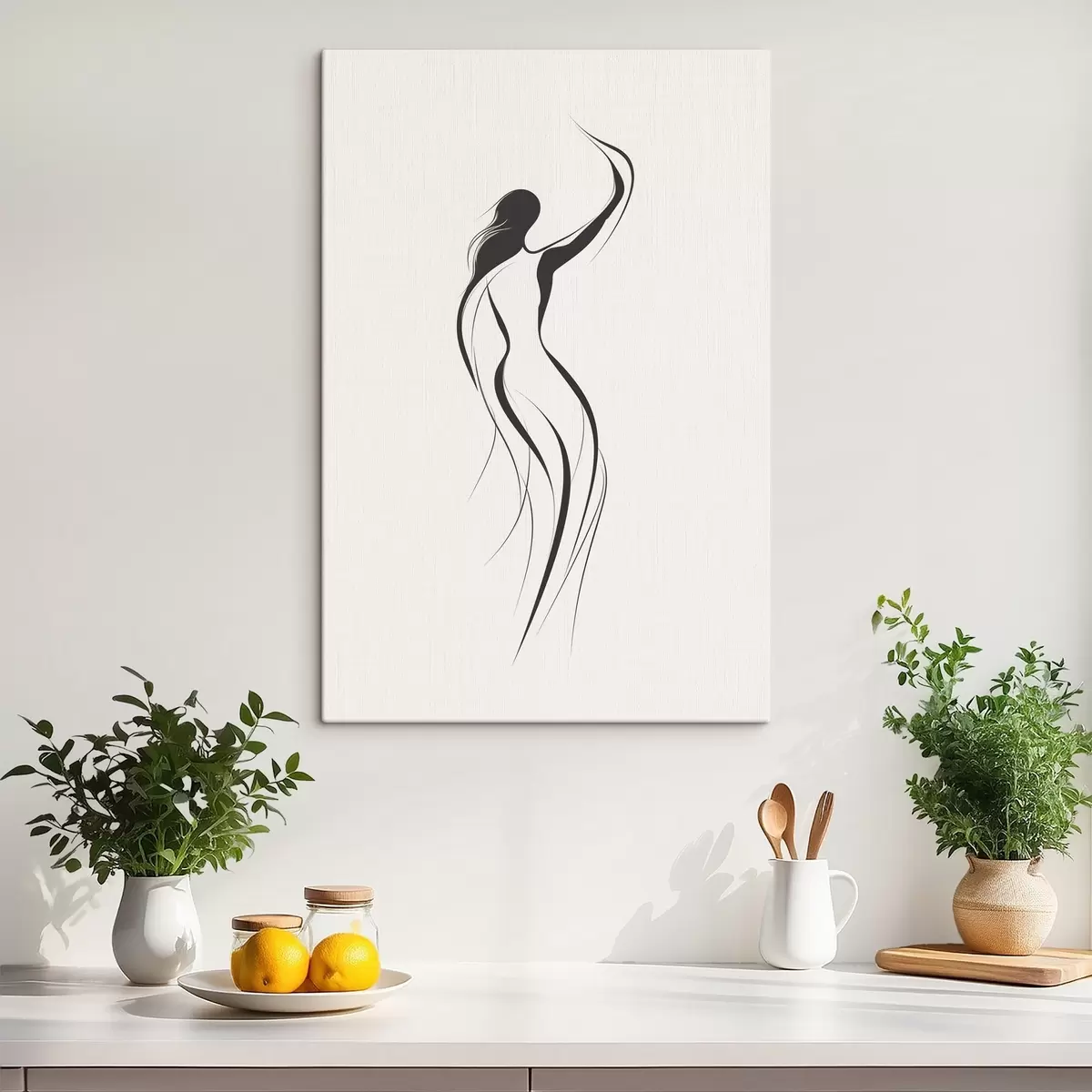 murales de pared Abstracción danzante s41487