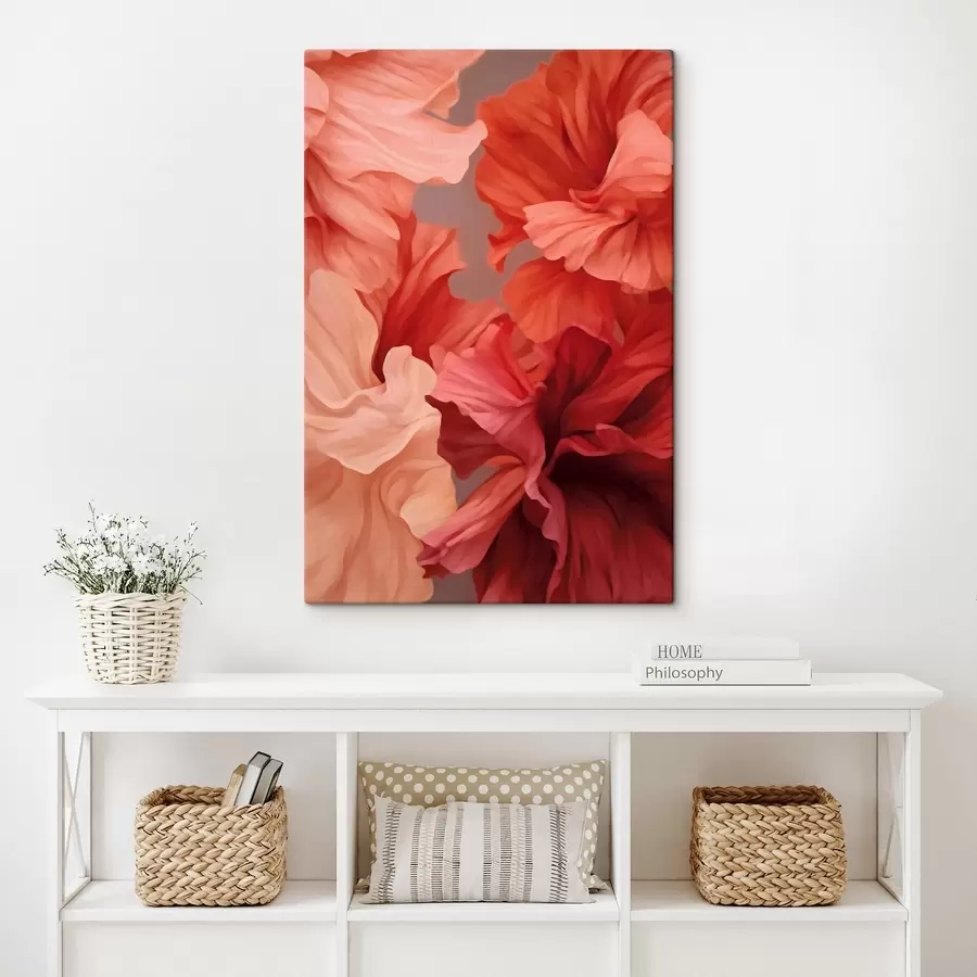 murales de pared Cálidas amapolas rojas s41488