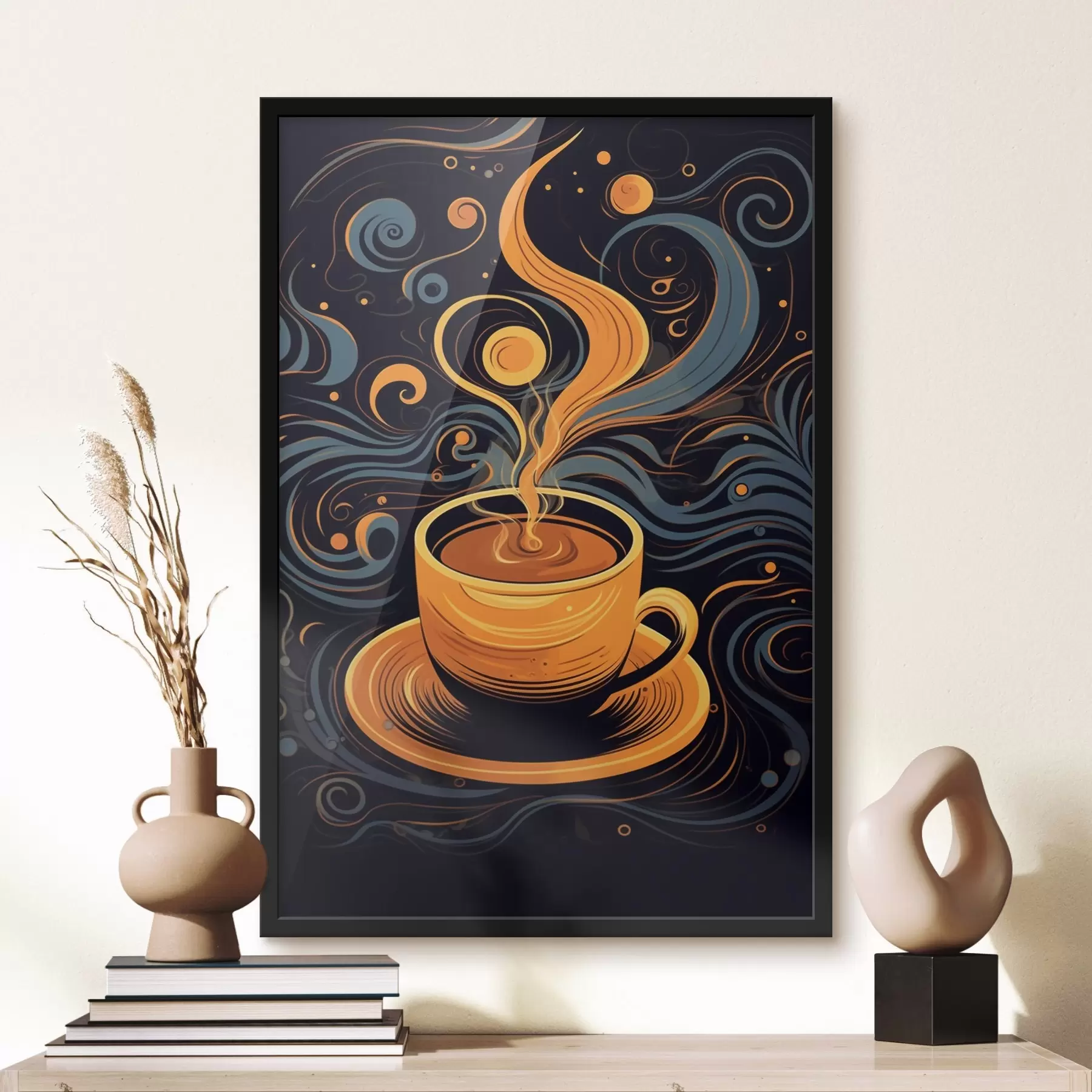 murales de pared Aroma del café de la mañana f41501