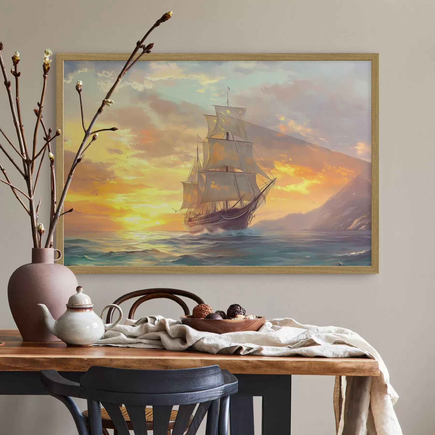 murales de pared Mar y caricia f41633