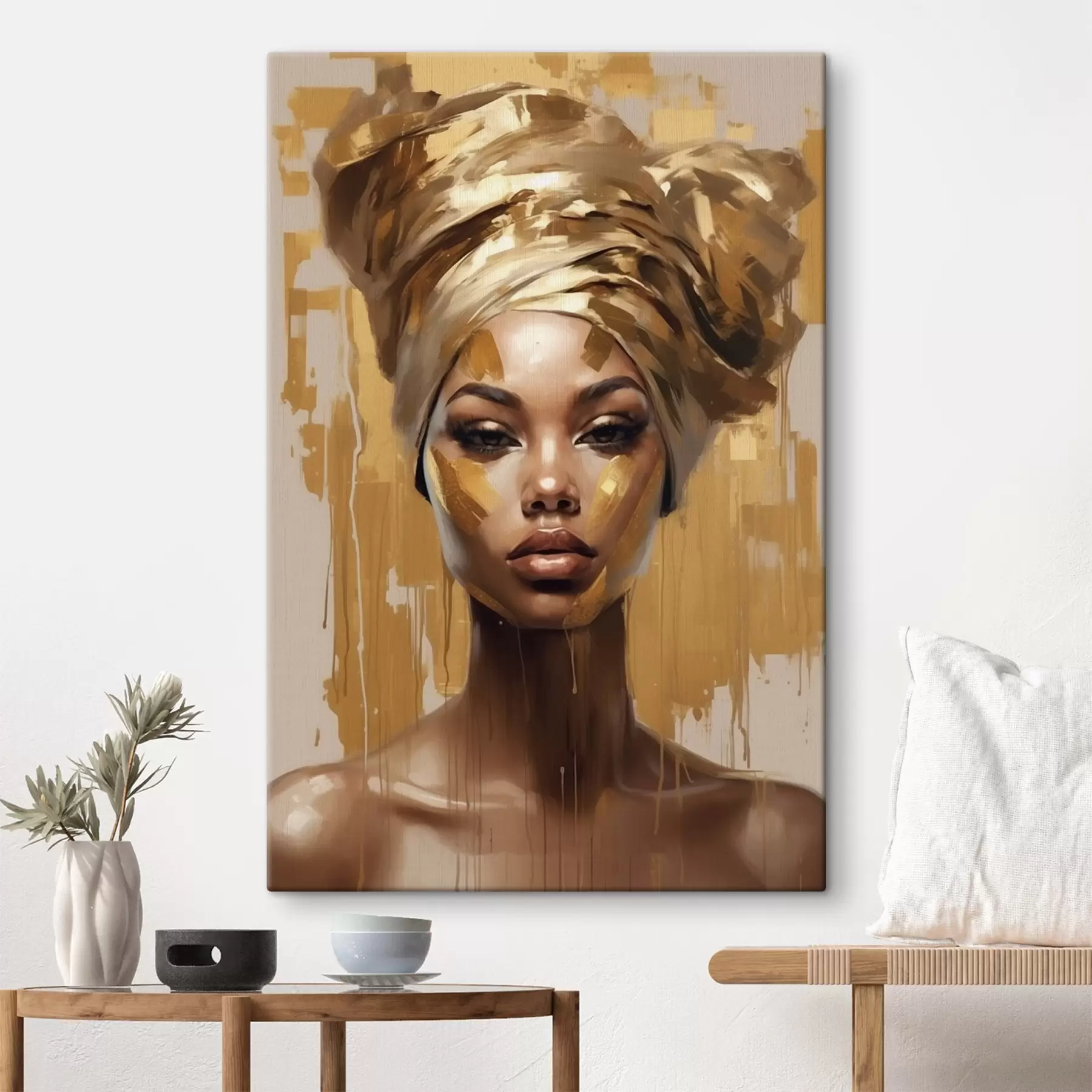 murales de pared Retrato de una niña s41686