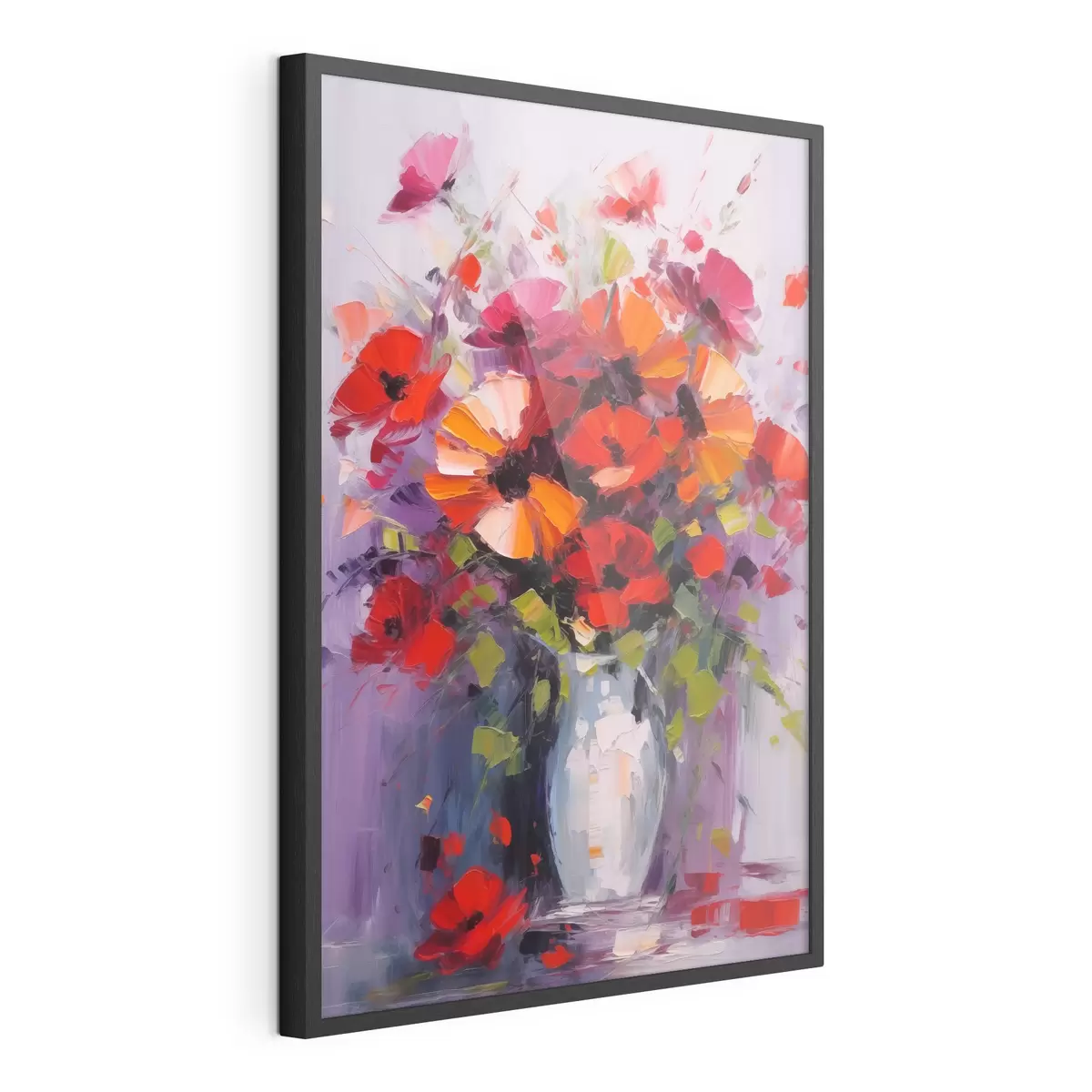 Poster Ramo de amapolas rojas f41666