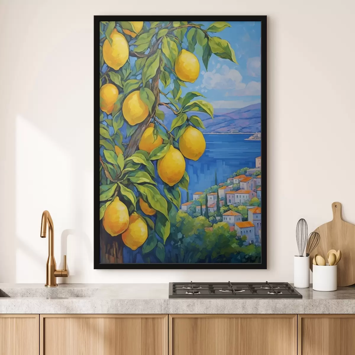 Poster Limones en la costa f41667