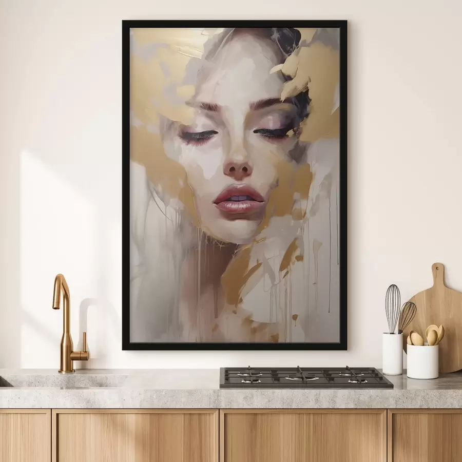 murales de pared Retrato de una niña f41671