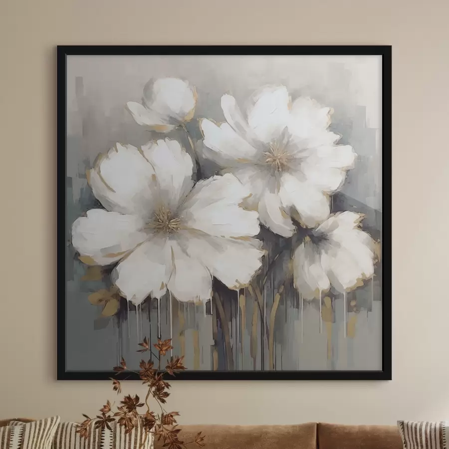 murales de pared Flores f41680