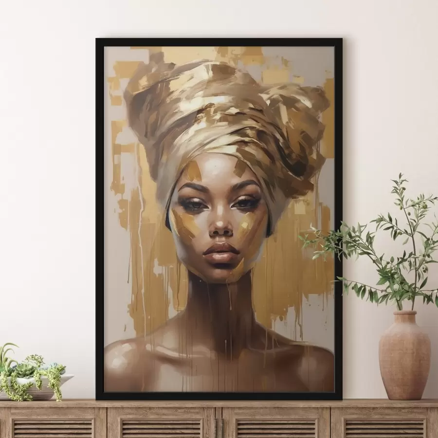 murales de pared Retrato de una niña f41686