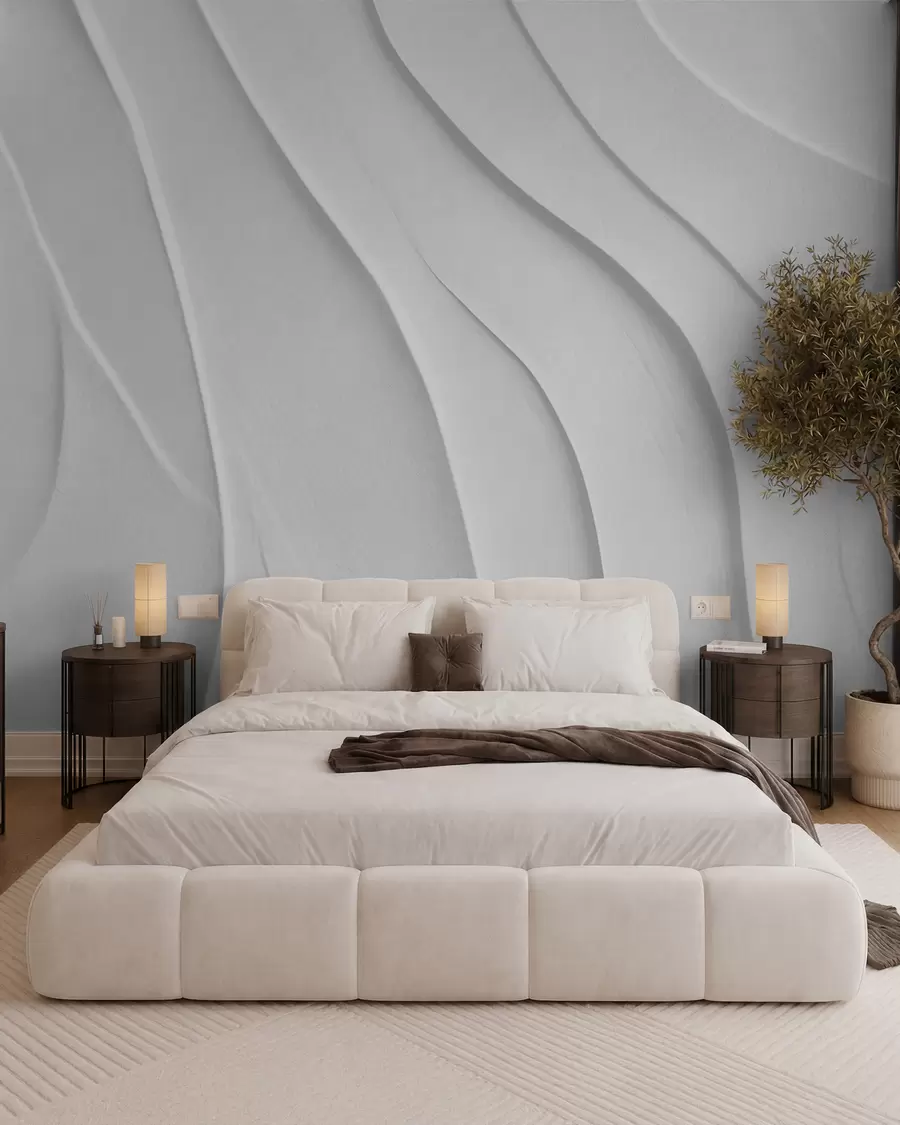 murales de pared Arcos blancos plegados w02298