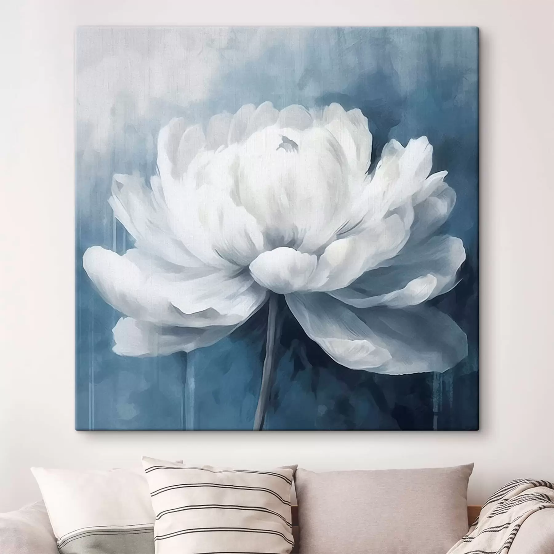 murales de pared Peonía blanca s41689