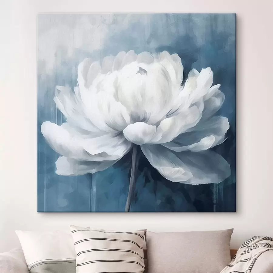 murales de pared Peonía blanca s41689