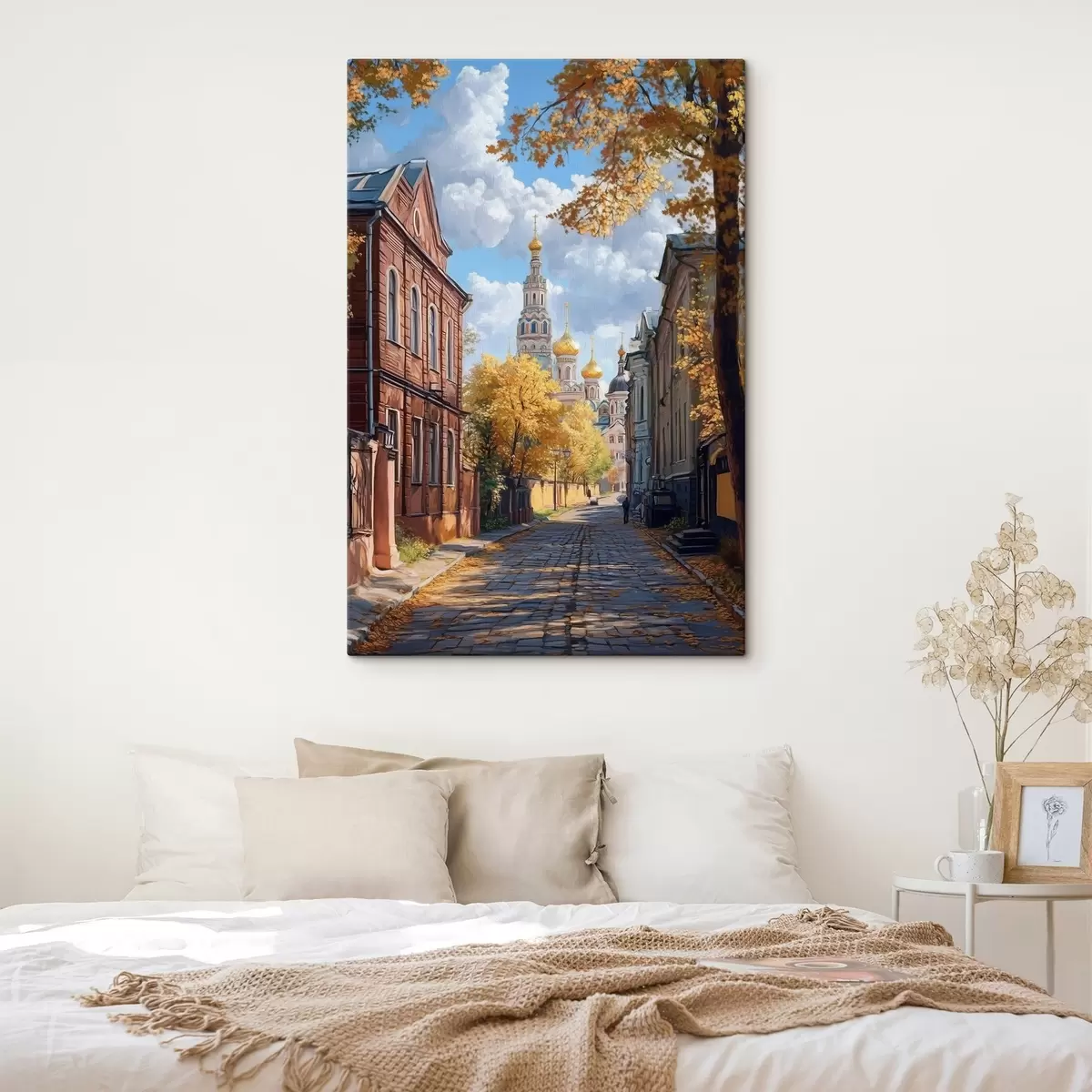 murales de pared Una calle de la ciudad s41752