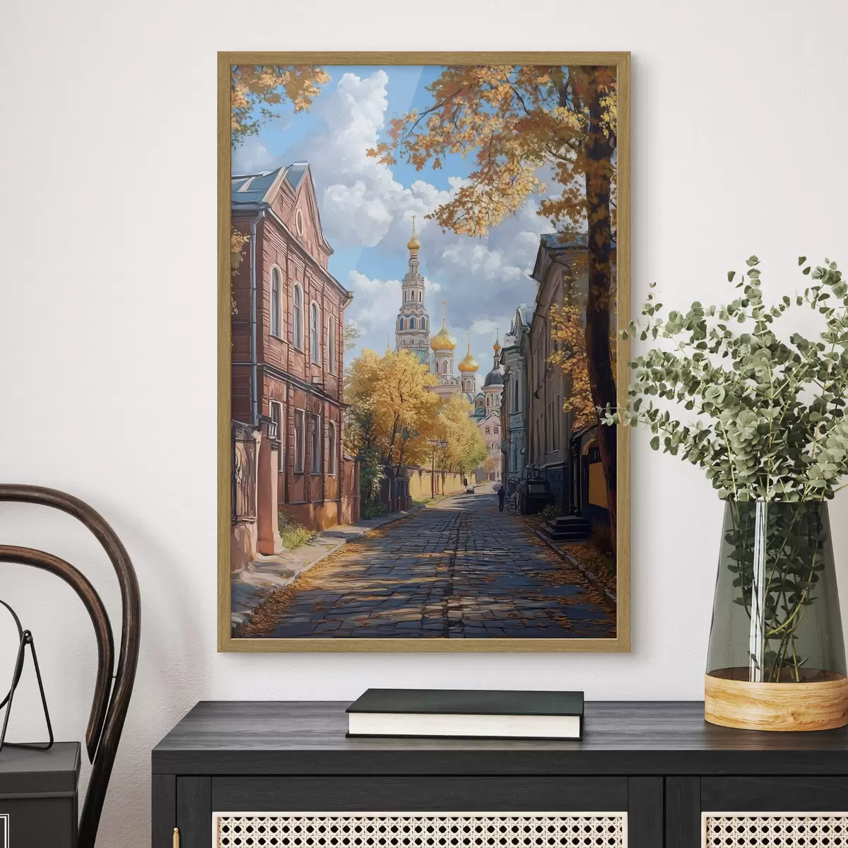 Poster Una calle de la ciudad f41752