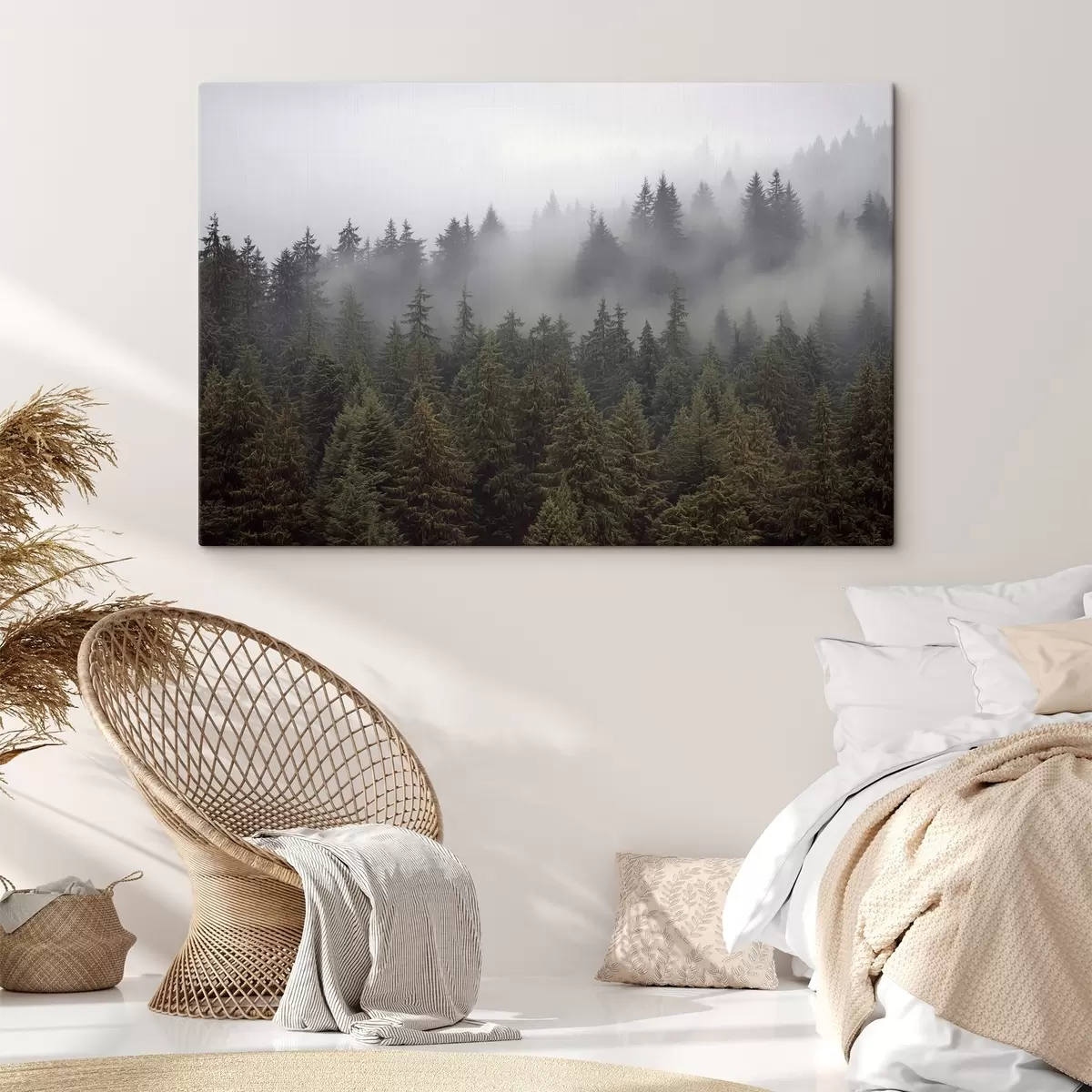 murales de pared Bosque en la niebla s41839