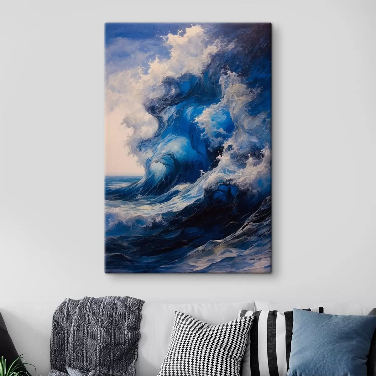 murales de pared Mar tormentoso s41577