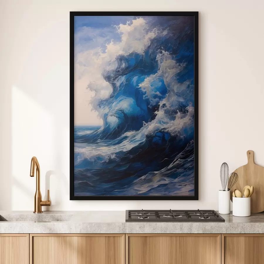 murales de pared Mar tormentoso f41577