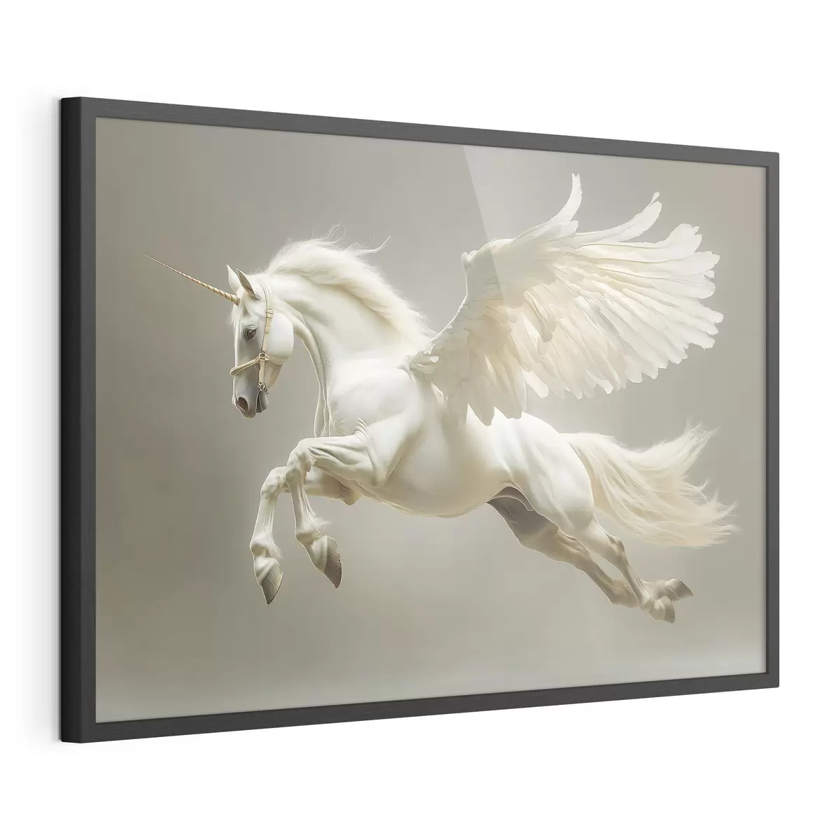 Poster Pegaso saltarín, un caballo alado f41875