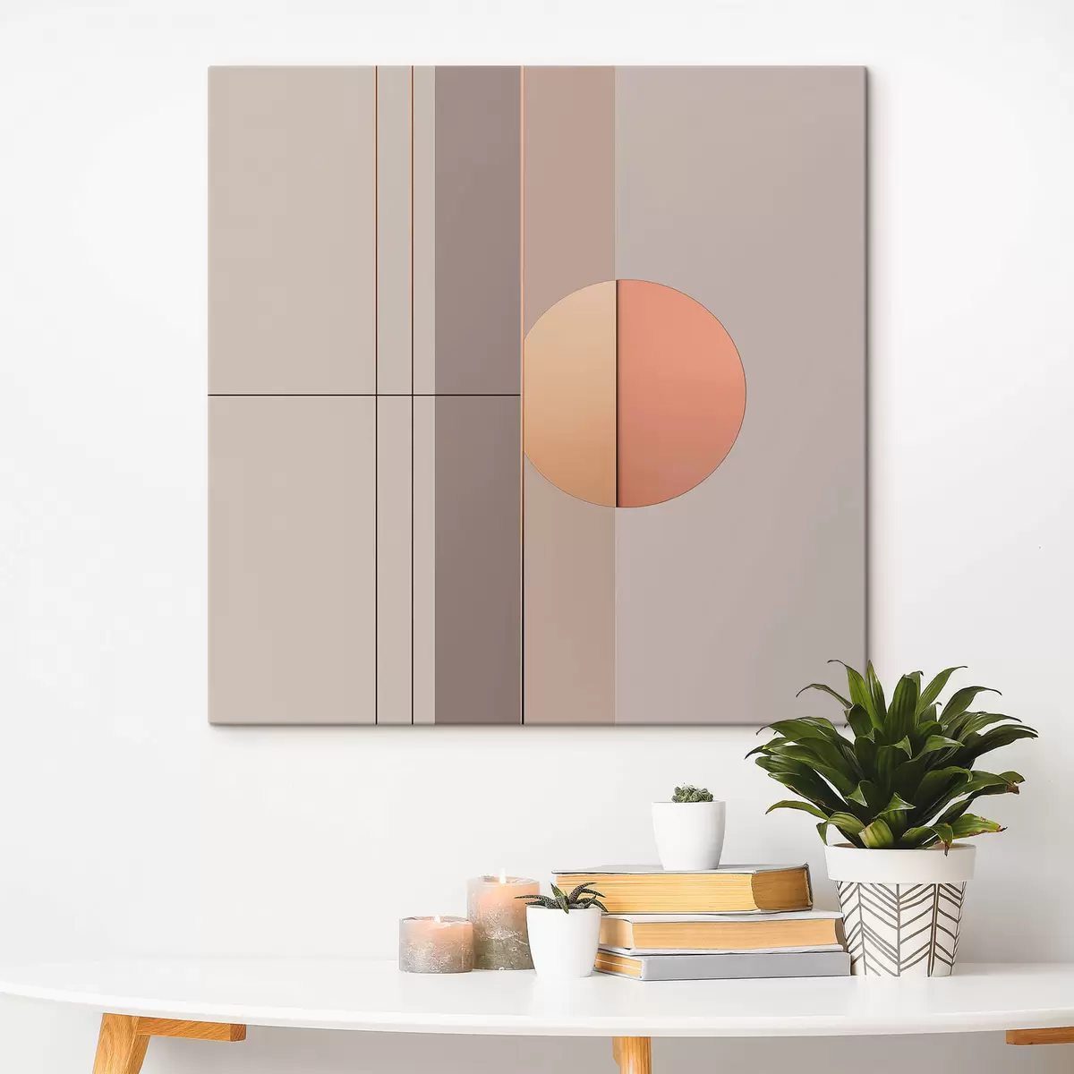 murales de pared Abstracción con formas geométricas. s41359