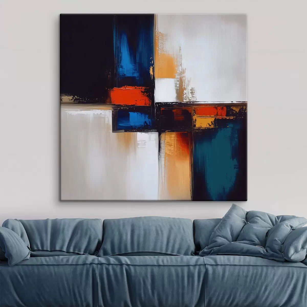 murales de pared abstracción multicolor s41650