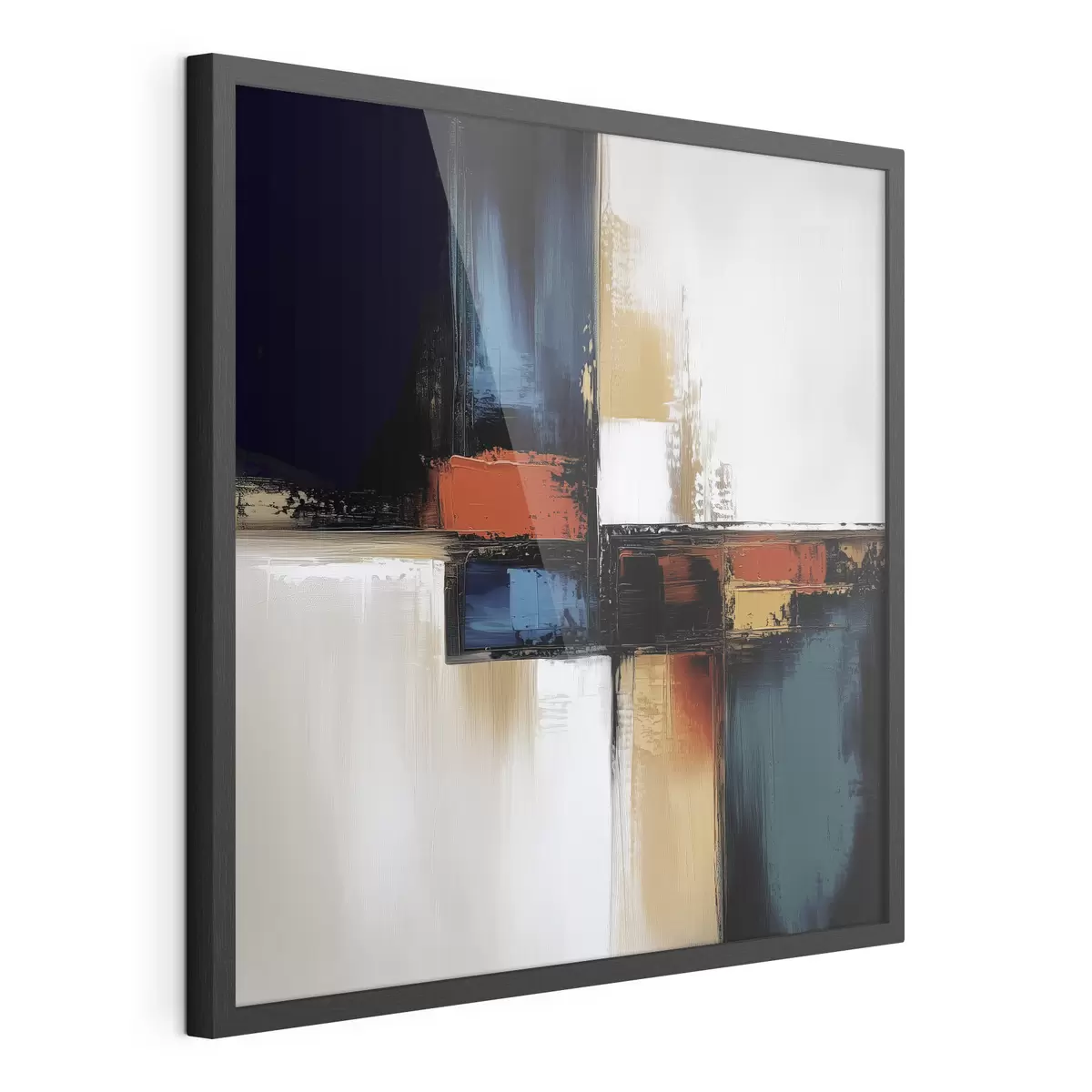 Poster abstracción multicolor f41650