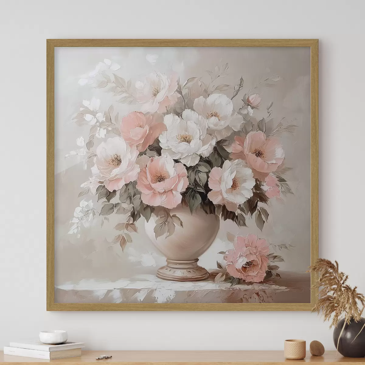 Poster Ramo de flores en jarrón f41842