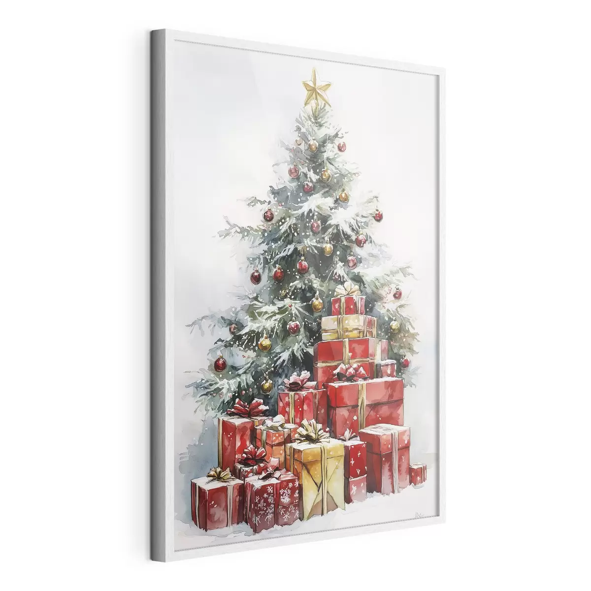 Poster Bajo el árbol de Navidad f41953