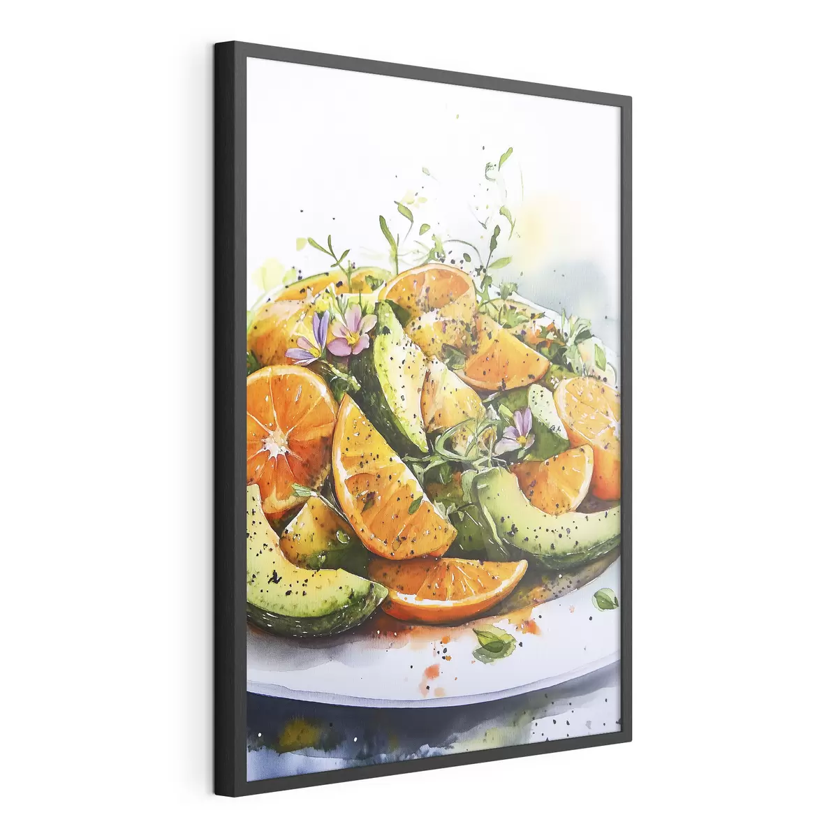 Poster Colores en el plato f41957