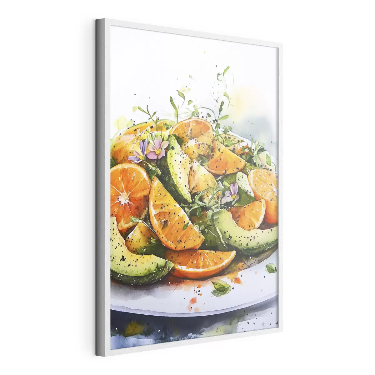 Poster Colores en el plato f41957
