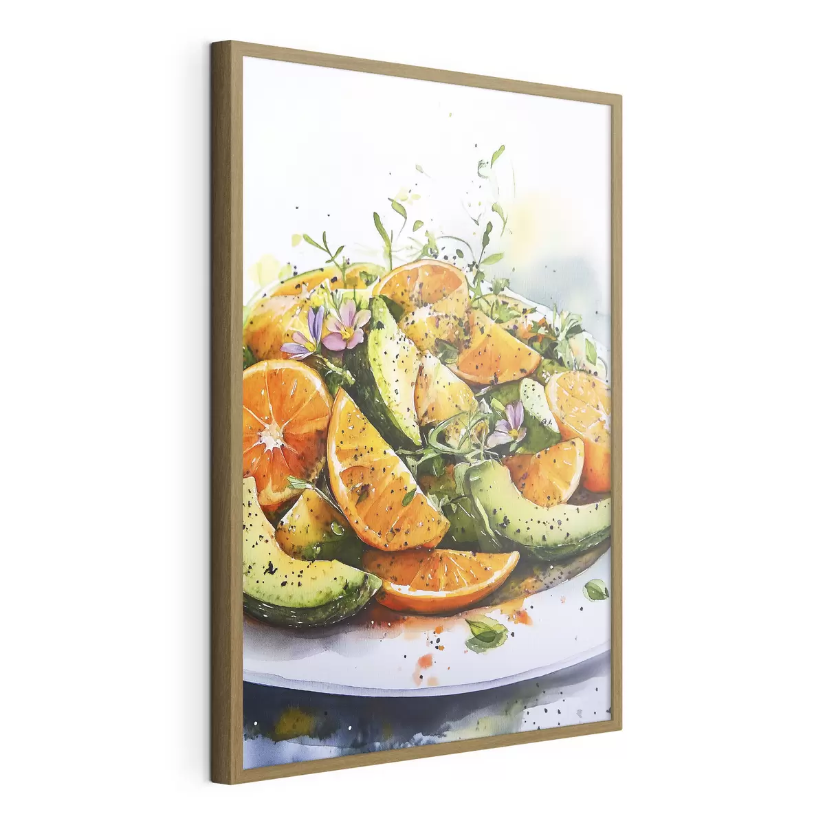 Poster Colores en el plato f41957