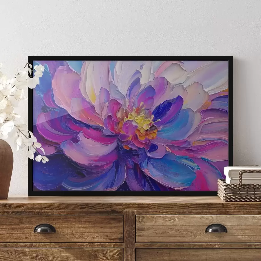 murales de pared Explosión floral f41923