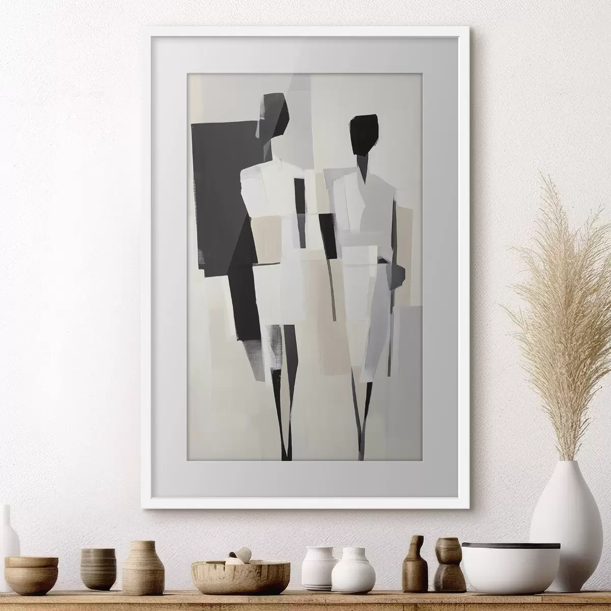 Poster siluetas abstractas f41844