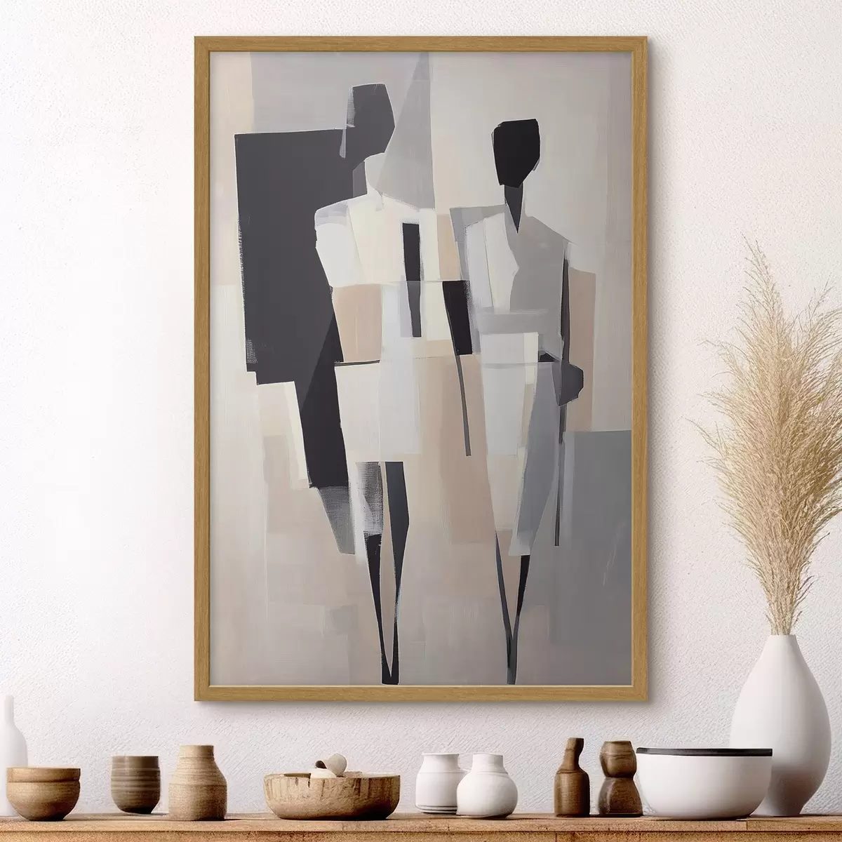 Poster siluetas abstractas f41844