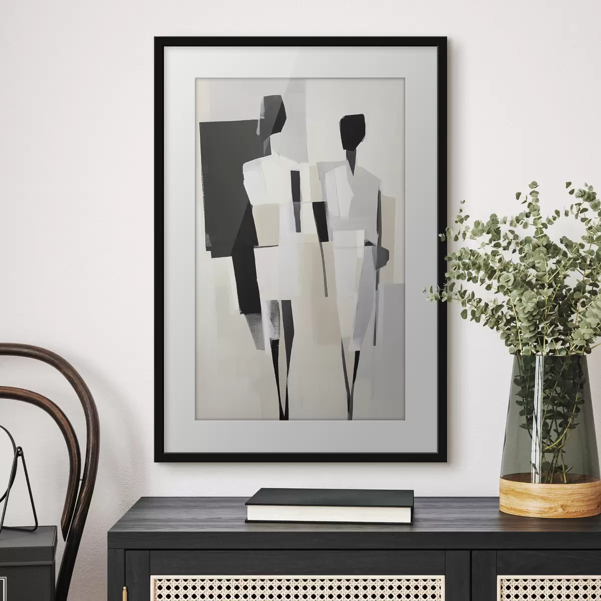 Poster siluetas abstractas f41844