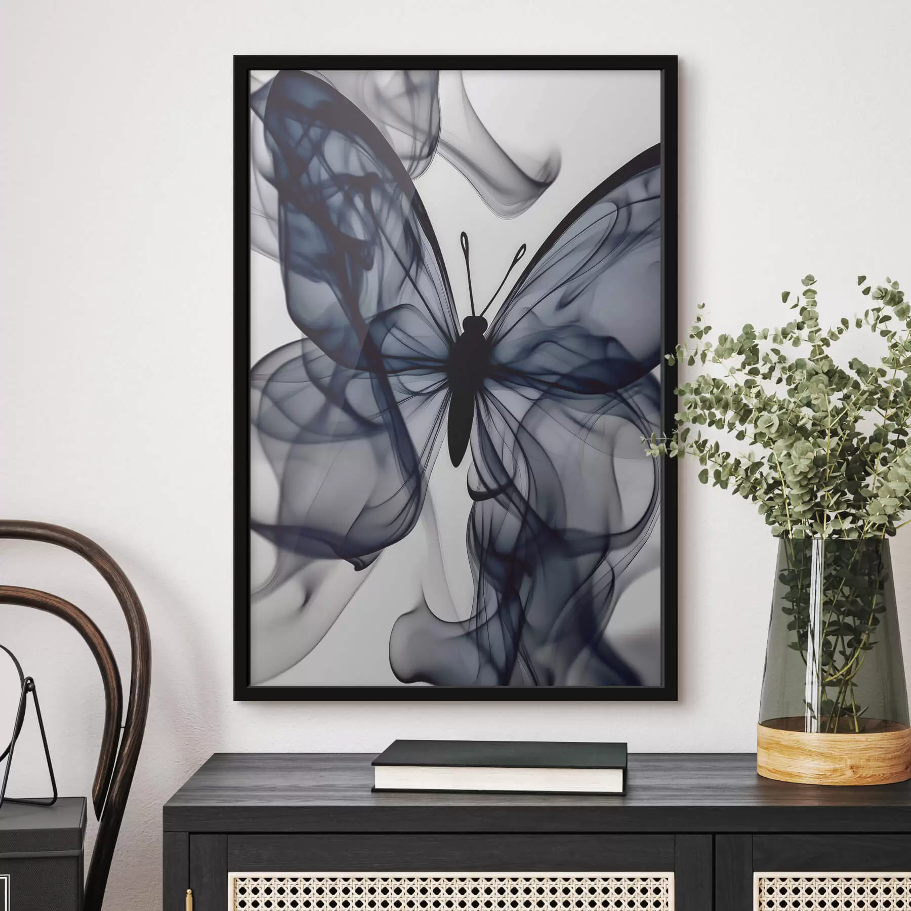 murales de pared Mariposa abstracta f41988