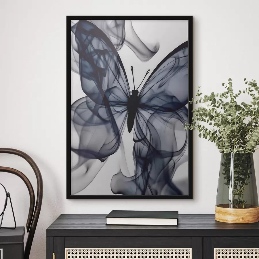 murales de pared Mariposa abstracta f41988