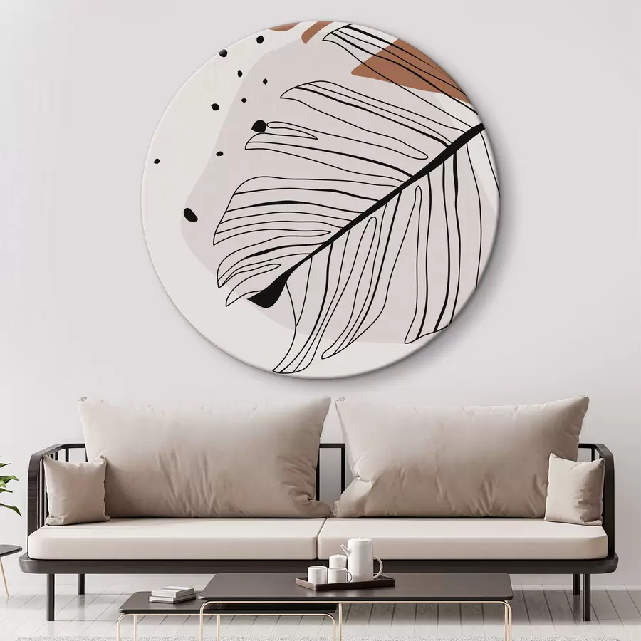 murales de pared Plantas abstractas r37055