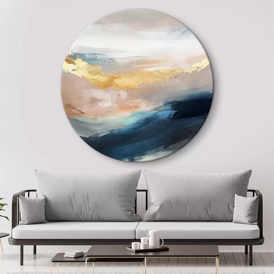 murales de pared Cielo abstracto al óleo r36780