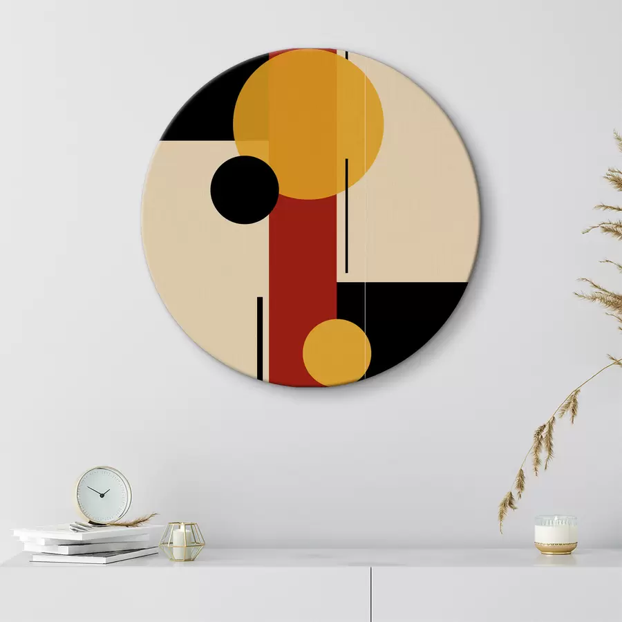 murales de pared Abstracción con formas geométricas r39897