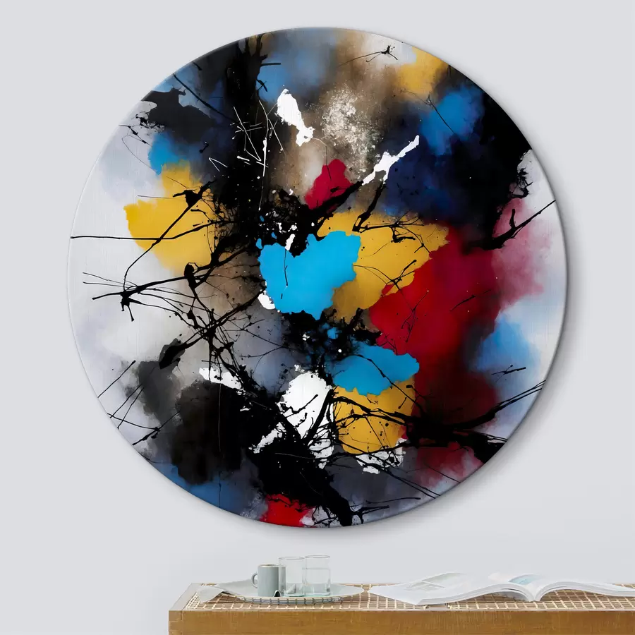 murales de pared Abstracción, salpicaduras de pintura r38718