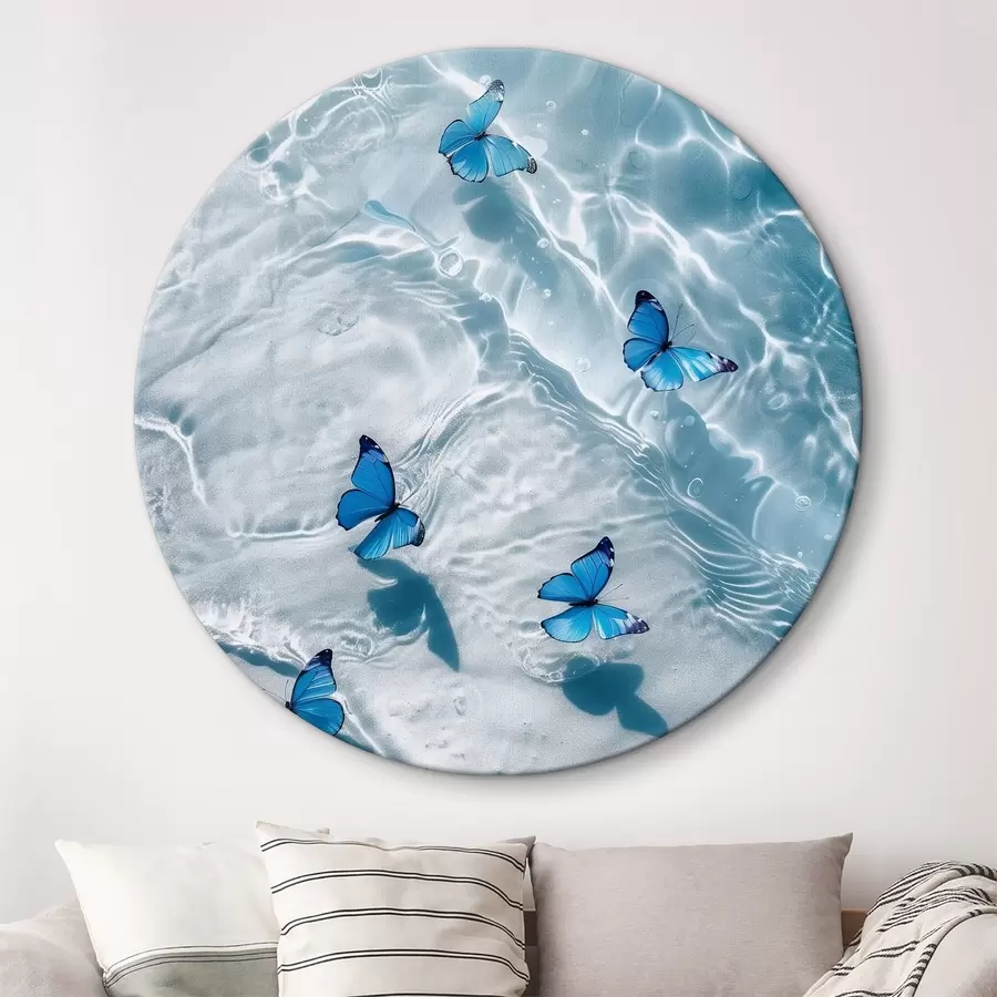 murales de pared Hermosas mariposas r39227