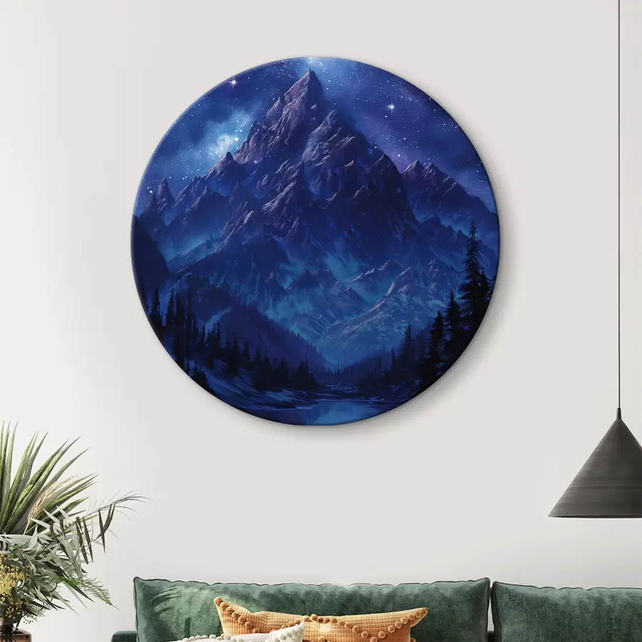 murales de pared Sueños, estrellas, velaris, morado r40009