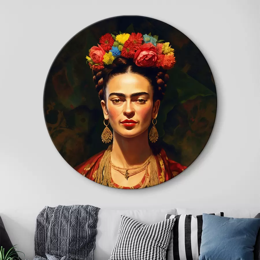 murales de pared Flores, arte y pintalabios r32864