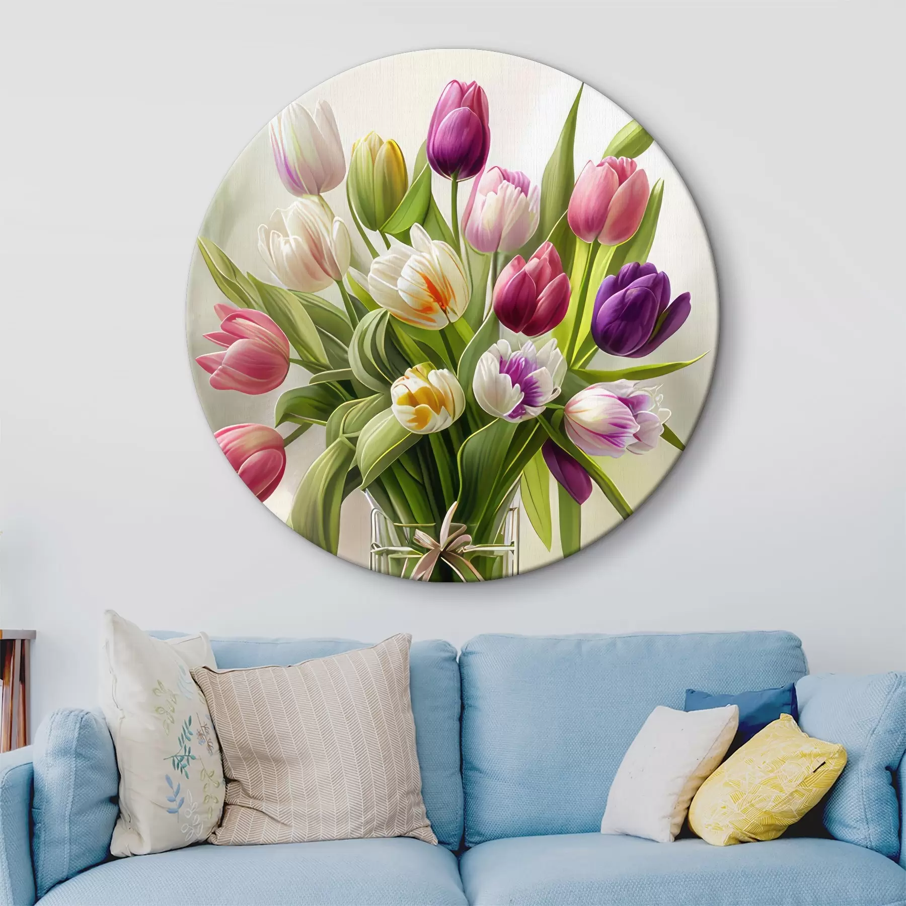 murales de pared Flor, planta y maceta r31219