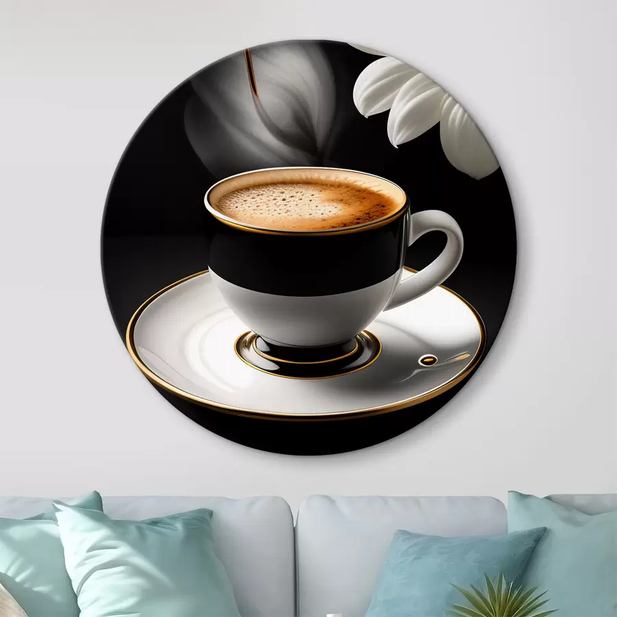 murales de pared Flores, vajilla y alimentos r32167