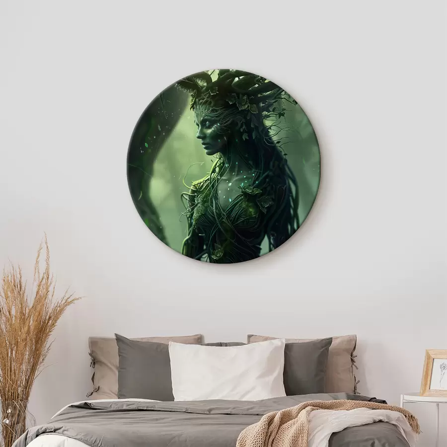 murales de pared Ninfa del bosque r40205