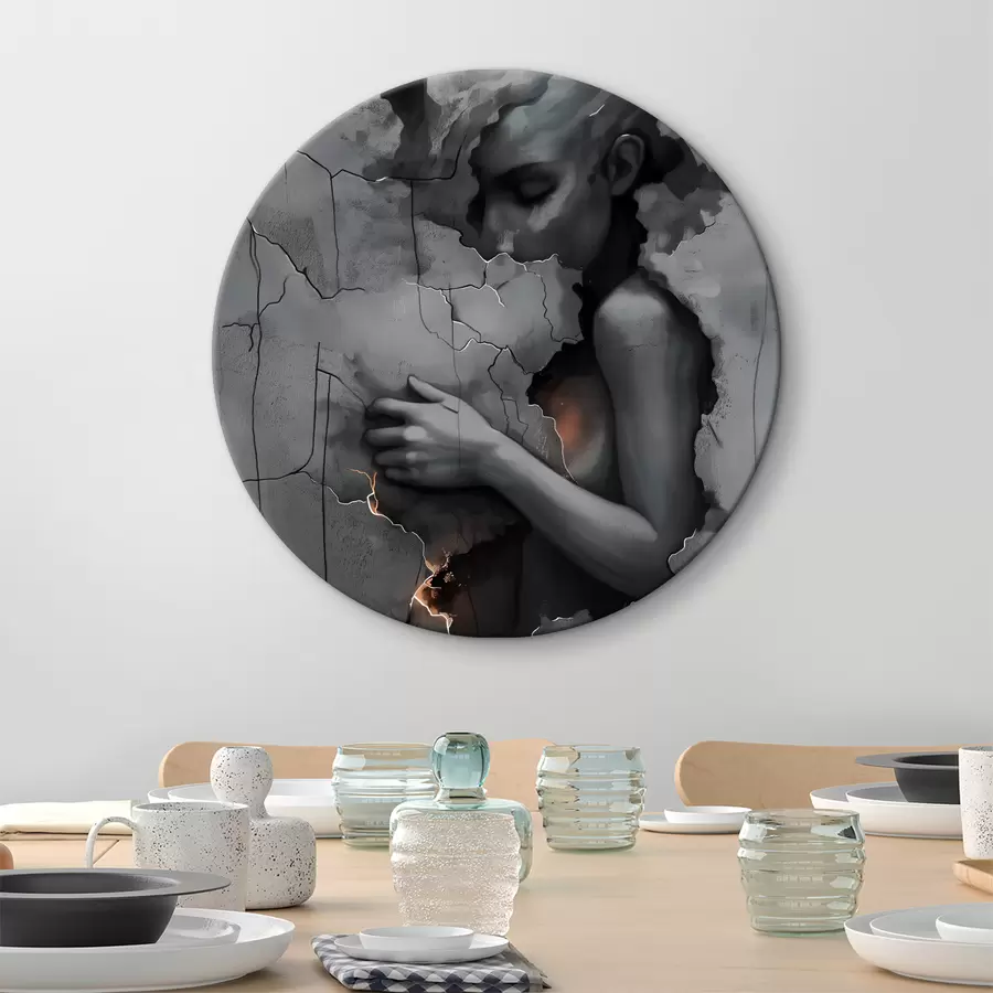 murales de pared Chica, paredes, culpa r39994